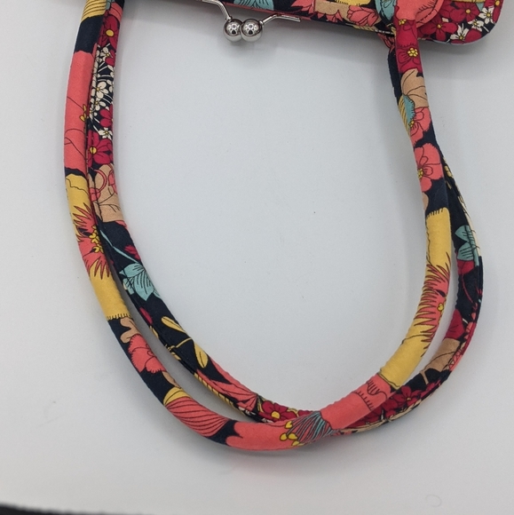 Vera Bradley Happy Snails Kiss Closure Shoulder Bag Purse, EUC RETIRED - Picture 8 of 10